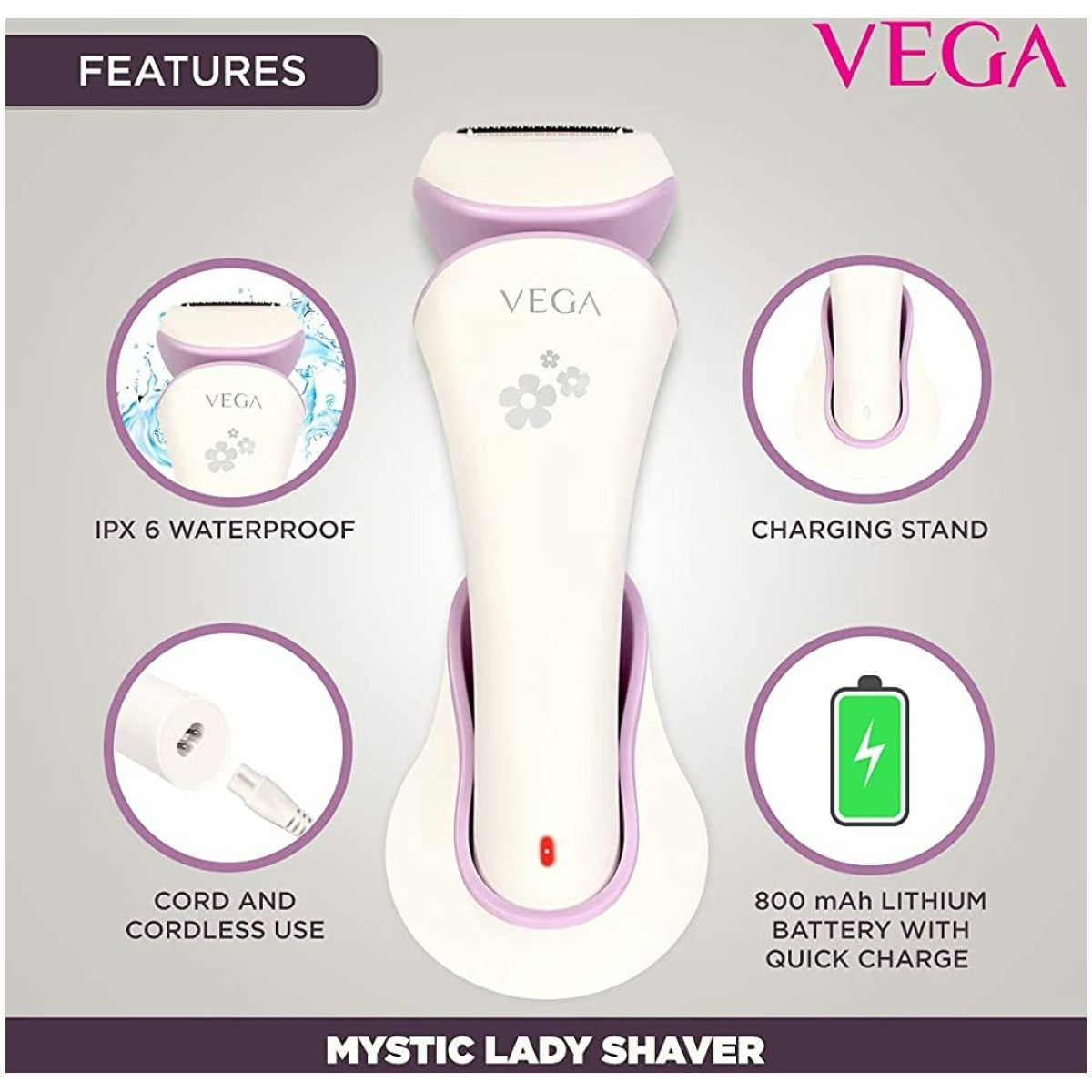 VEGA LADY SHAVER VHLS-02