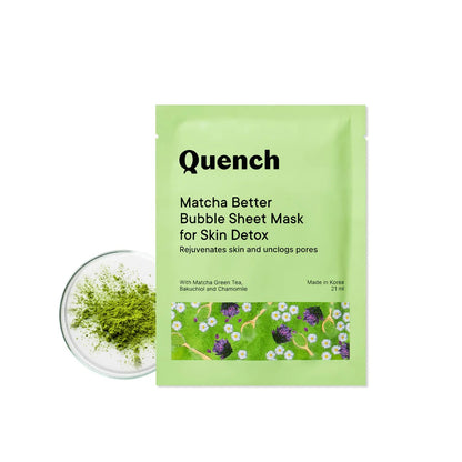 QUENCH BUBBLE SHEET MASK 21ML