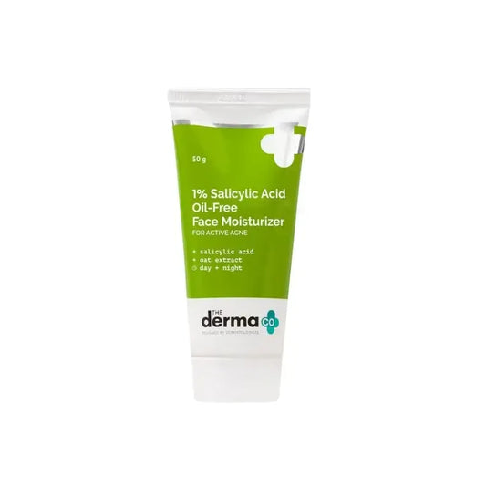 THE DERMA CO 1% SALICYLIC ACID OIL FREE DAILY FACE MOISTURIZER 50G