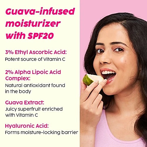 PLIX GUAVA GLOW SMOOTHIE MOISTURIZER- 50GM