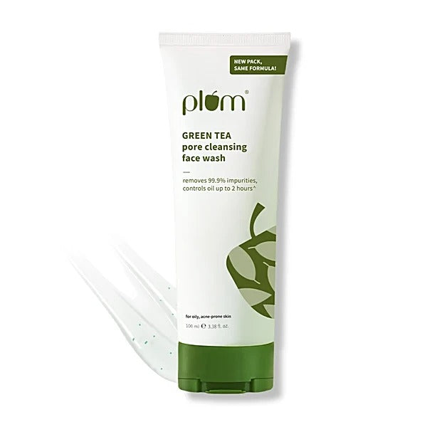 PLUM PORE CLEANSING FACE WASH GREEN TEA-100 ML