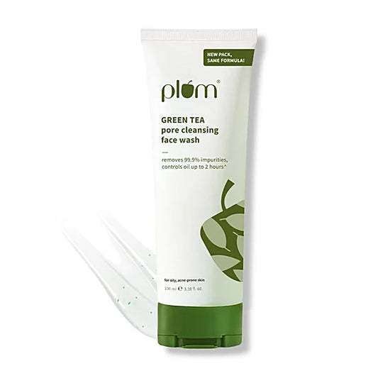 PLUM PORE CLEANSING FACE WASH GREEN TEA-100 ML