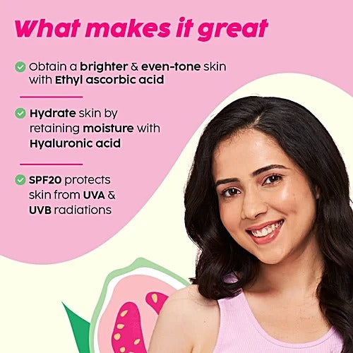 PLIX GUAVA GLOW SMOOTHIE MOISTURIZER- 50GM