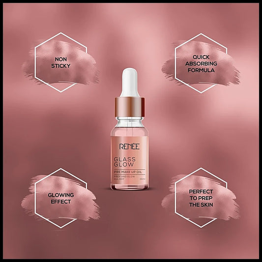 RENEE GLASS GLOW PRE MAKE UP OIL- 10 ML