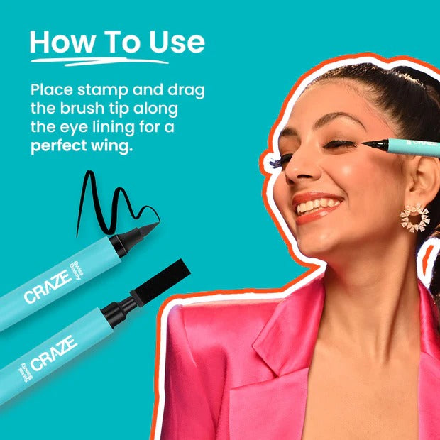 SWISS BEAUTY CRAZE EYELINER 2.8 ML