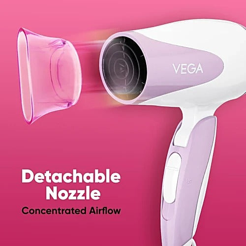 VEGA BLOOMIMG AIR 1000W HAIR DRYER BLOW DRYING ON THE GO VHDH-05