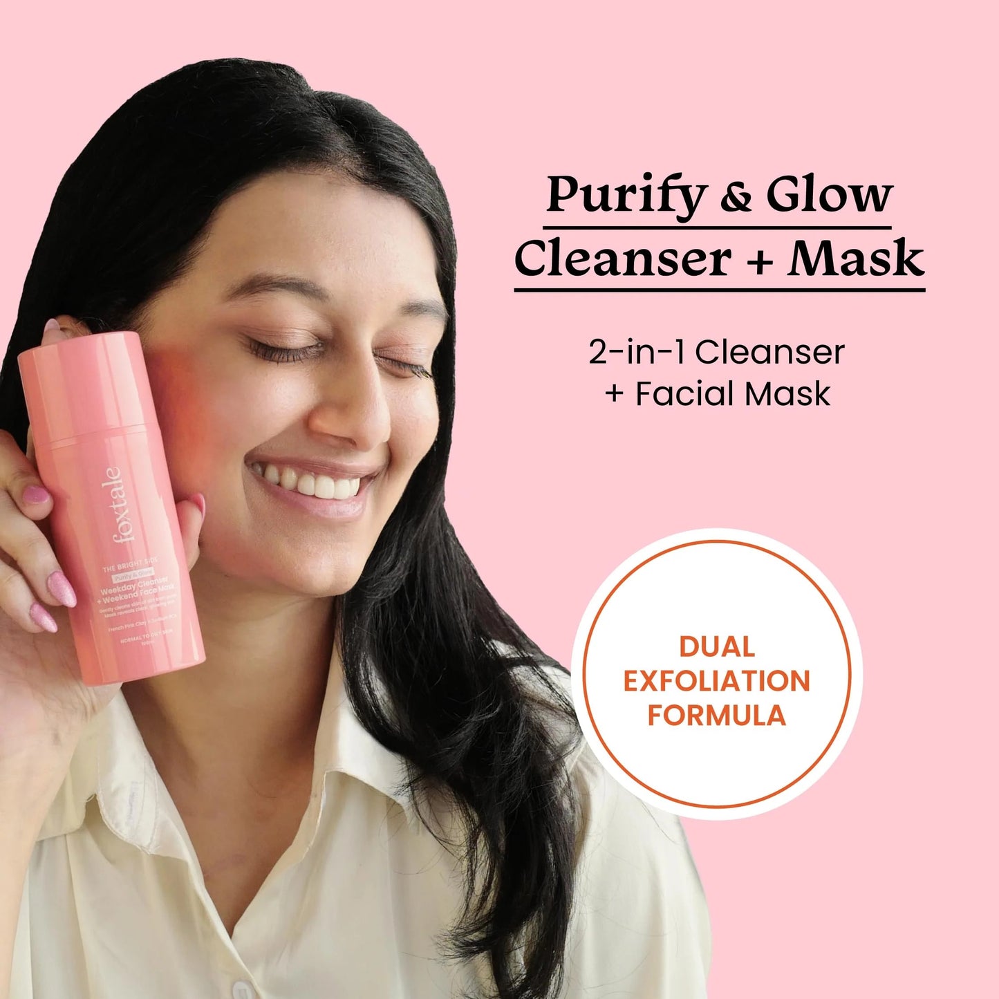 FOXTALE THE BRIGHT SIDE PURIFY AND GLOW FACE CLEANSER