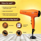 Ikonic Ultra Light Hair Dryer 2000 - Orange - Hair Dryer