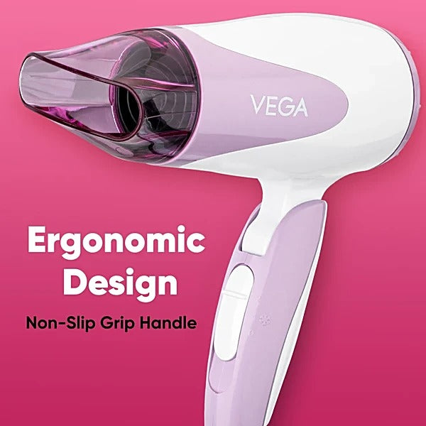 VEGA BLOOMIMG AIR 1000W HAIR DRYER BLOW DRYING ON THE GO VHDH-05