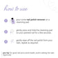 PLUM COLOR AFFAIR NAIL POLISH REMOVER - 30ML
