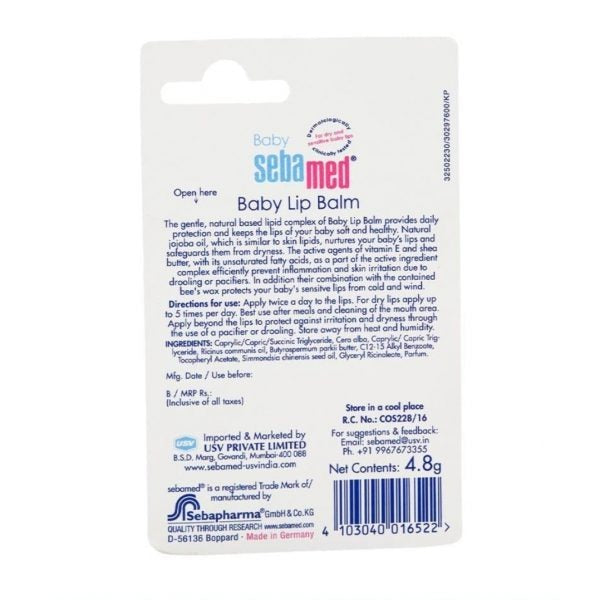 SEBAMED BABY LIP BALM 4.8GM