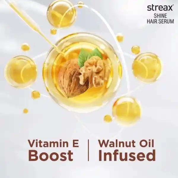 STREAX SHINE HAIR SERUM WITH WALNUT OIL 75ML