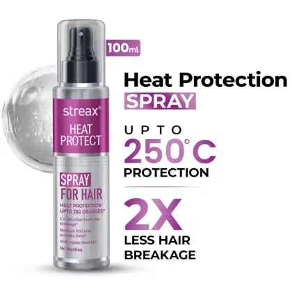 STREAX HEAT PROTECTION SPRAY FOR HAIR-100 ML