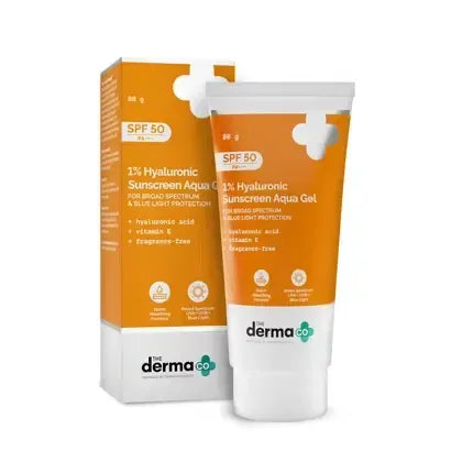 THE DERMA CO 1% HYALURONIC ACID AQUA GEL SPF 50 80G
