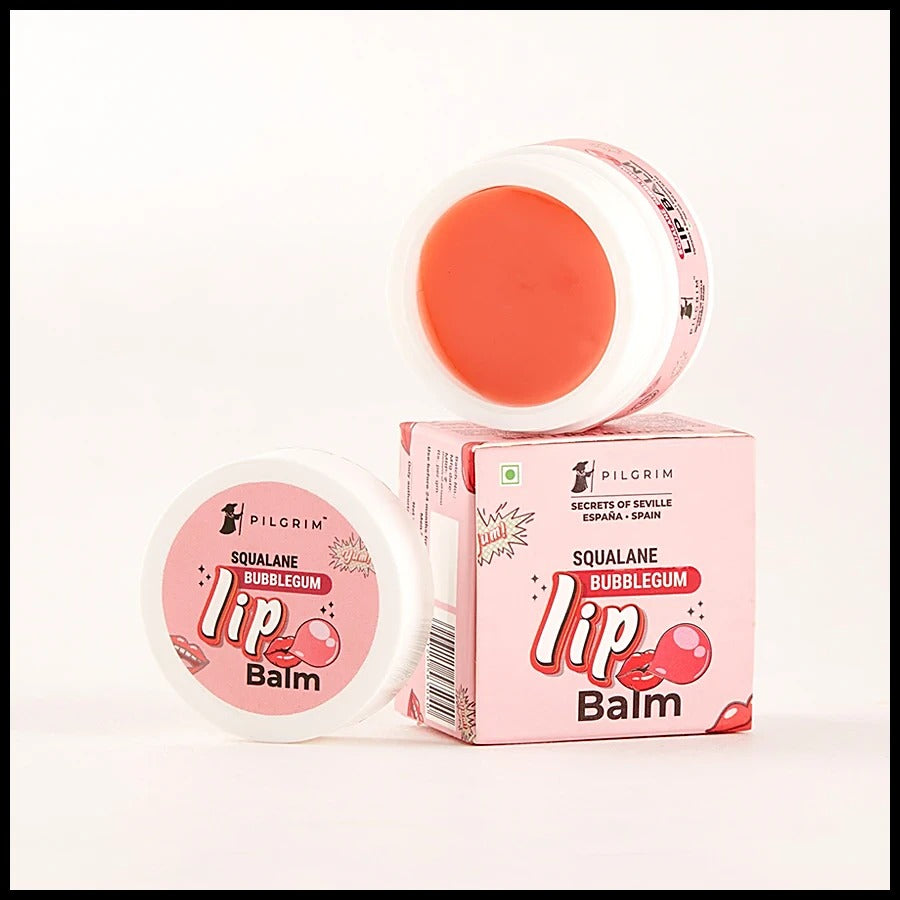 Pilgrim Spanish Squalane Lip Balm Bubblegum- 8 GM