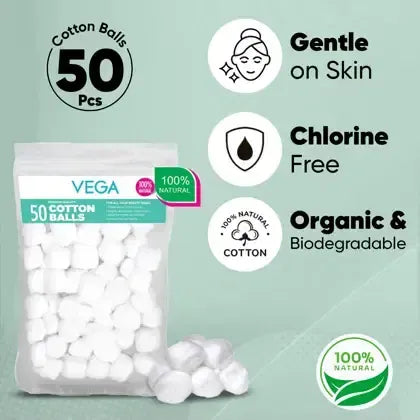 VEGA CARE 50 COTTON BALLS