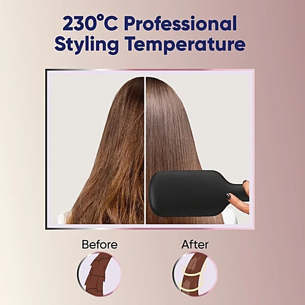 VEGA HAIRSTRAIGHTENER BRUSH VHSB 07