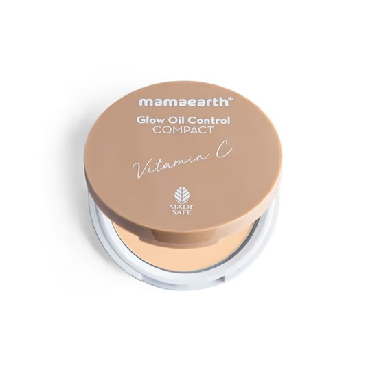 MAMAEARTH GLOW OILCONTROL COMPACT 01 IVORY GLOW