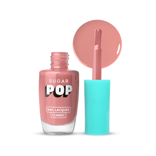SUGAR POP Glossy Finish Nail Lacquer 37 Coral Crush - 10 Ml