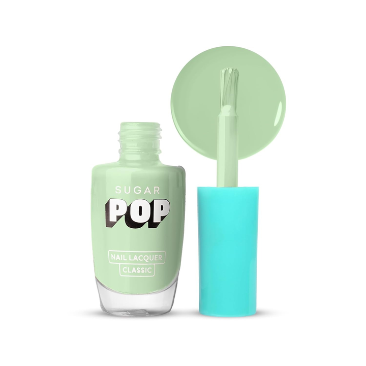 SUGAR POP Glossy Finish Nail Lacquer 49 Matcha Magic - 10 Ml