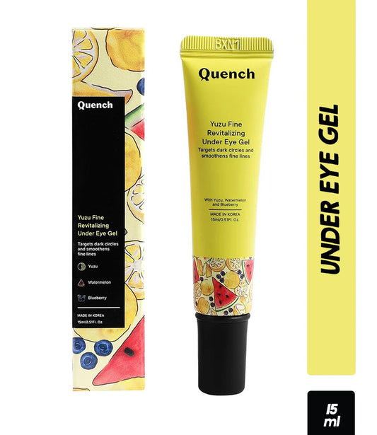 QUENCH YUZU FINE REVITALIZING UNDER EYE GEL 15ML